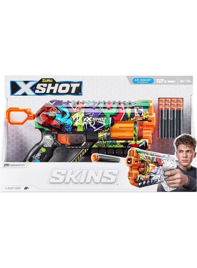X-Shot Skins Griefer Blaster – Includes Darts, Ages 8+ - Image 2