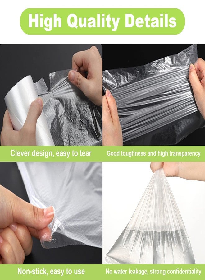 RyhamPaper Food Storage Bags, 1 Roll 12 x 16 Plastic Produce Bag on a Roll Fruits, Vegetable, Bread, Food Storage Clear Bags, 350 Bags - Image 3