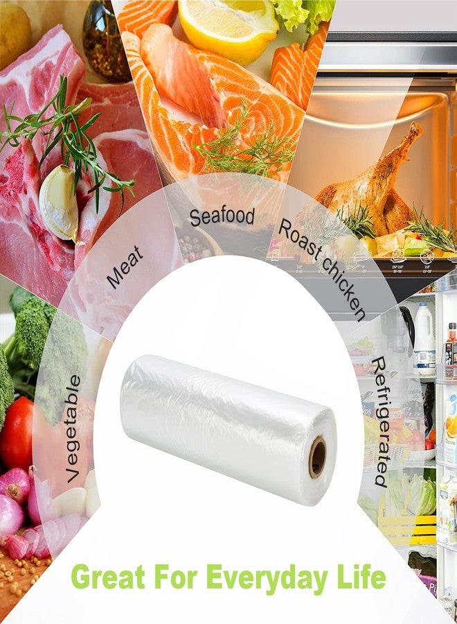 RyhamPaper Food Storage Bags, 1 Roll 12 x 16 Plastic Produce Bag on a Roll Fruits, Vegetable, Bread, Food Storage Clear Bags, 350 Bags - Image 2