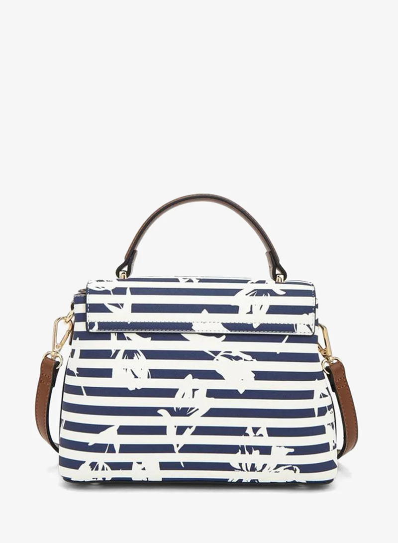Celeste NAVY Floral Tote Bag for Women | Best Price UAE