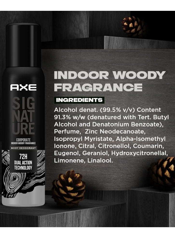 Axe Axe Signature Corporate Body Deodorant For Men 122 Ml - Image 3
