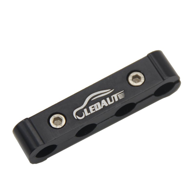 LEDAUT 12pc Engine Spark Plug Wire Separator Divider Suit for 8mm 9mm 10mm (Black) - Image 3