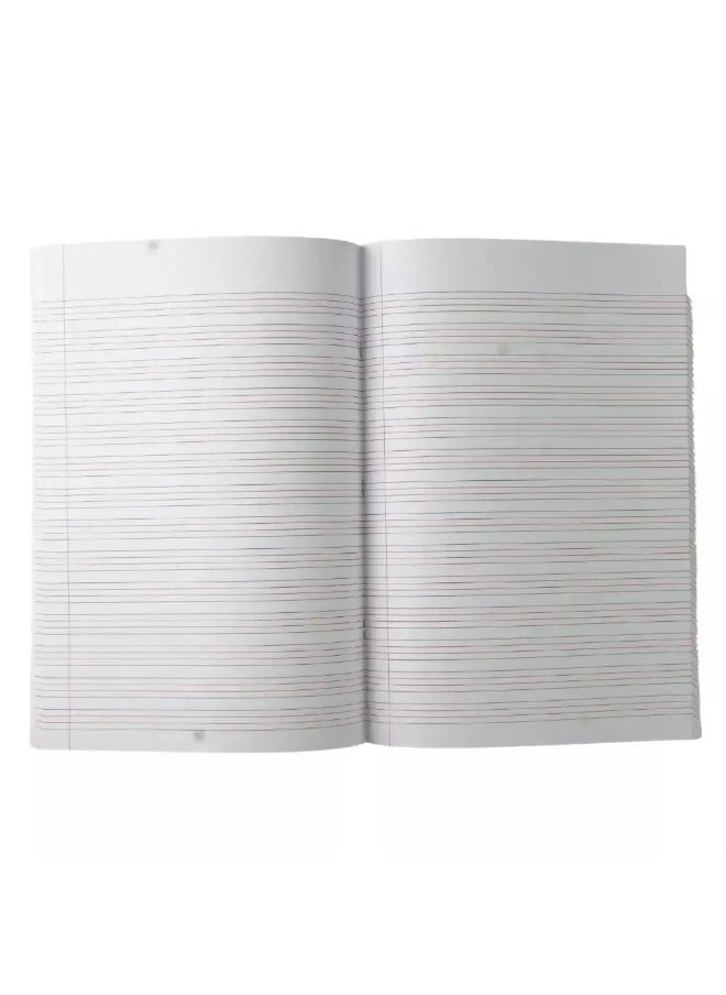 paperline - Paperline A4 Size Notebook 4 line for School and Office Memo Subjects Notebooks Diary Journal Notebook with Maroon cover page - Image 1