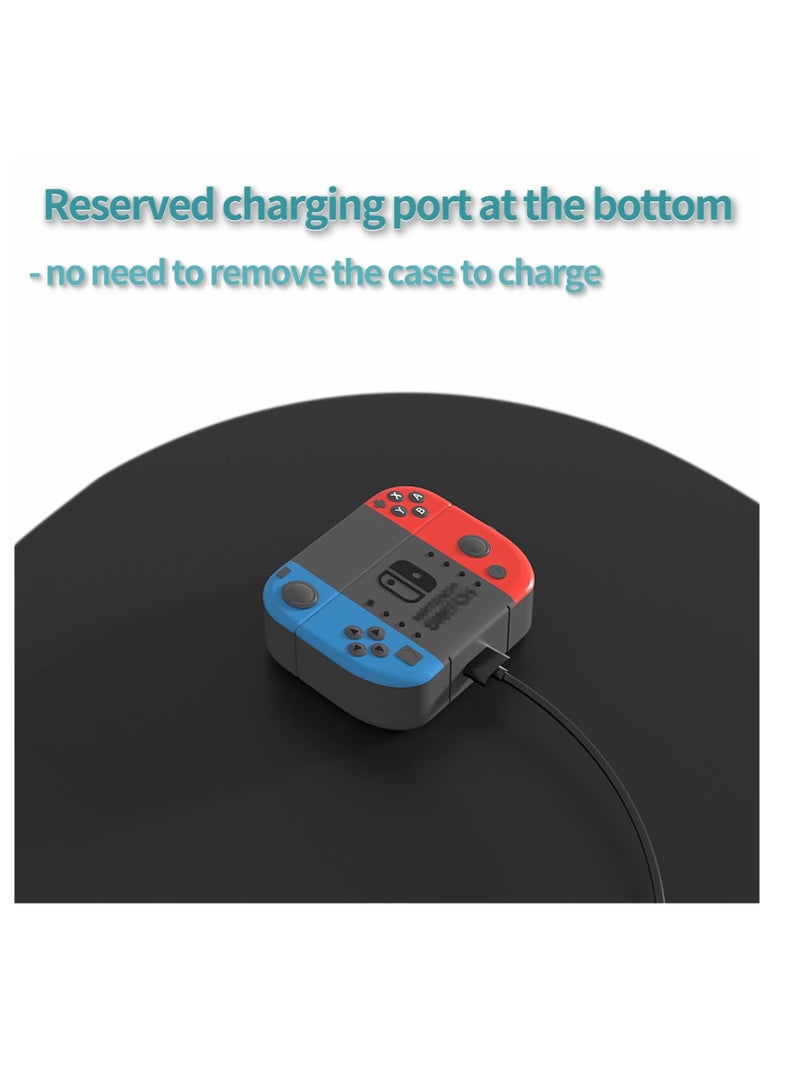 Silicone Protective Case for Bose Ultra Open Earbuds 2024, Shockproof Cover with Carabiner for Gaming Headphones - Image 5