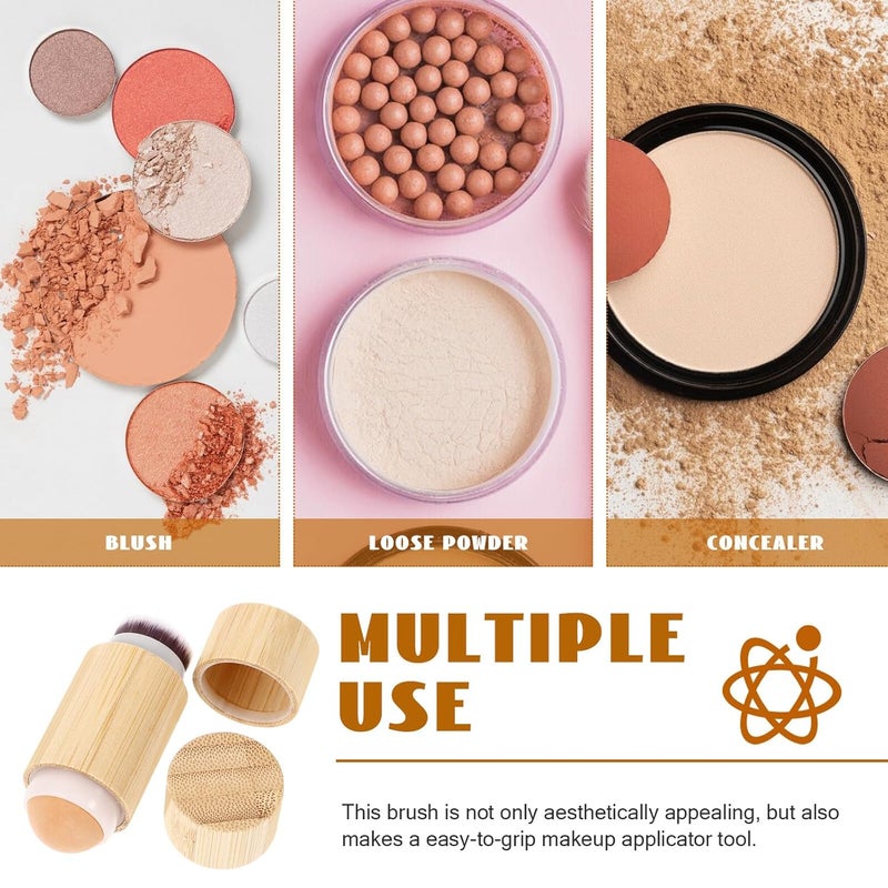 Daily life matching design Cabilock Oil-absorbing Roller and Dual-ended Wood Volcanic Stone Soft Makeup Brush for Foundation and Powder Application, Small Size Facial Blending Brush for Women Upgraded general grade quality Trendy varied sizing alternatives Precision polished solid material Flexible trendy construction Detachable clean Wet anti slip Extra part combo compatible Fast warehouse picking Carefully selected solid material Full village delivery cover Carefully selected material Natural tone color options Local trackable shipment Priority based order prep Stable base Global simple assemble options Tiered cost purchase alternatives Instant order available stock Affordable trusted craftsmanship Global assemble options Upgraded general material Reliable local delivery service Reliable durability Easy transit optimized build - Image 3