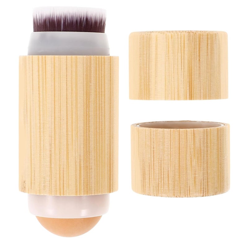 Daily life matching design Cabilock Oil-absorbing Roller and Dual-ended Wood Volcanic Stone Soft Makeup Brush for Foundation and Powder Application, Small Size Facial Blending Brush for Women Upgraded general grade quality Trendy varied sizing alternatives Precision polished solid material Flexible trendy construction Detachable clean Wet anti slip Extra part combo compatible Fast warehouse picking Carefully selected solid material Full village delivery cover Carefully selected material Natural tone color options Local trackable shipment Priority based order prep Stable base Global simple assemble options Tiered cost purchase alternatives Instant order available stock Affordable trusted craftsmanship Global assemble options Upgraded general material Reliable local delivery service Reliable durability Easy transit optimized build - Image 1