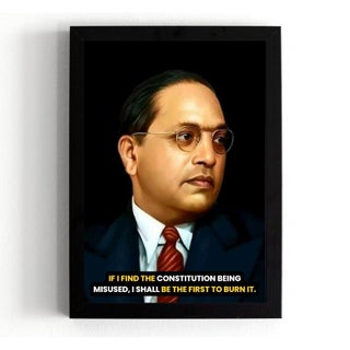 DivaFrames Babasaheb Ambedkar Photo Frame Dr Bhim Rao Ambedkar Wall Art with Motivational Quotes 10x12 Inch Wall Hanging for Home Dcor and Office - pzsku/Z98FF5895E9709117FB7DZ/45/1745820819/4d272d73-2d18-48b3-8045-4c2e95a86030