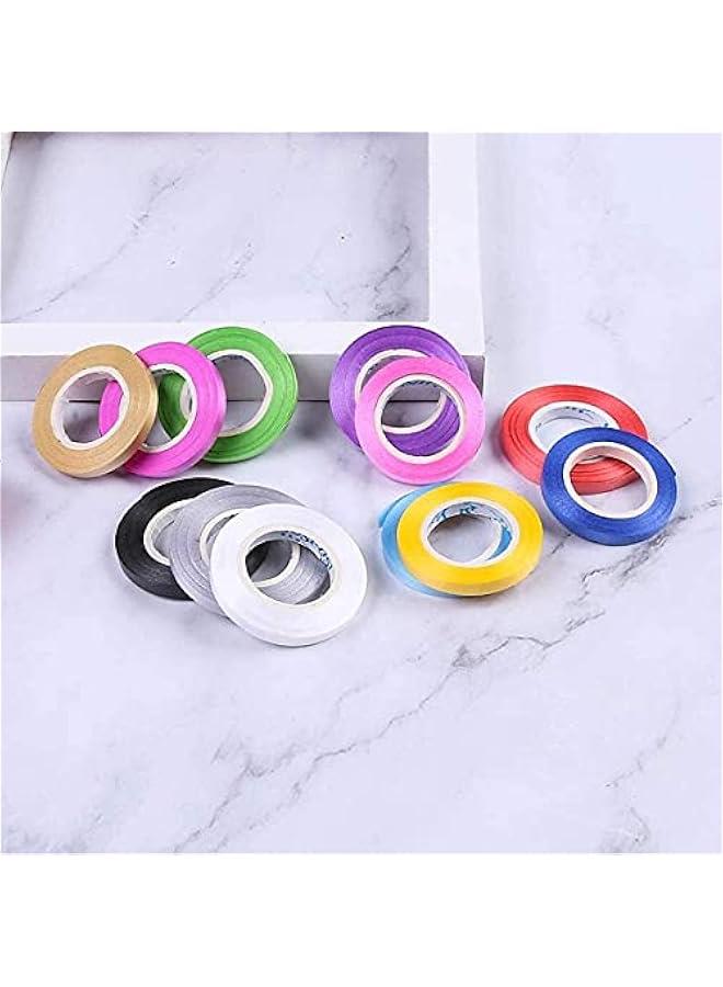 FYLX 26 Rolls of Crimped Ribbon for  Wrapping Bouquets  Wedding Party  Vibrant Colors for Cheerful Atmosphere 10m each) in 13 Different Shades - Image 5