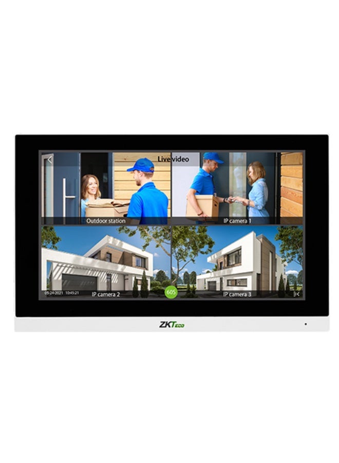ZKTeco VT07-B01 Smart IP Video Intercom/Indoor Monitor With 7” LCD Touch Screen,RJ45 Port & Support upto 128GB micro TF card - Image 2