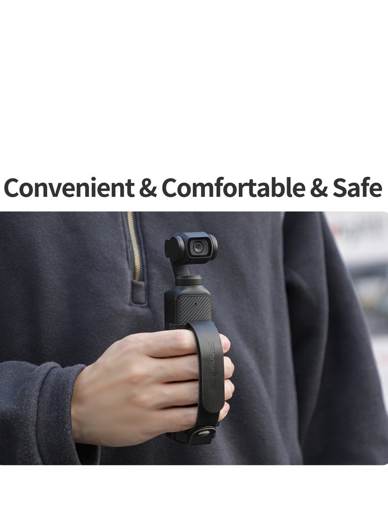 SUNNY LIFE For DJI Osmo Pocket 3 Accessories, Hand Band for Osmo Pocket 3 Protective Case Lanyard Expansion Frame Pocket 3 Extension Handle Cover  - Image 2