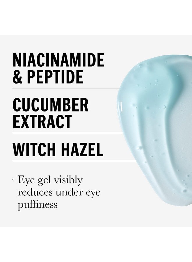 Olay Deep Hydrating Eye Gel with Hyaluronic Acid for Tired Eyes, Hydrating Gel, Cucumber, 0.5 Fl Oz - Image 3