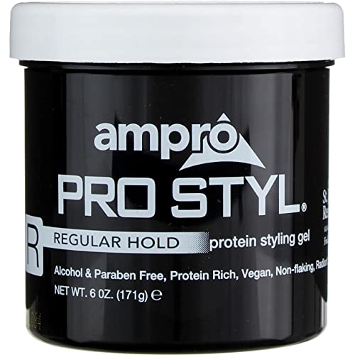 Ampro Pro Styl Clear Ice Protein Styling Gel, Ultra Hold 6 oz (Pack of 2) - Image 2