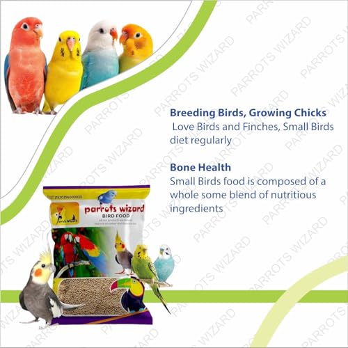 Parrots Wizard, Kangni Bird Food Small Size 3800 gr - Image 3