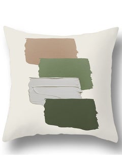 Y&D Green botanical abstract geometric print pillowcase pillow cover 45*45cm 