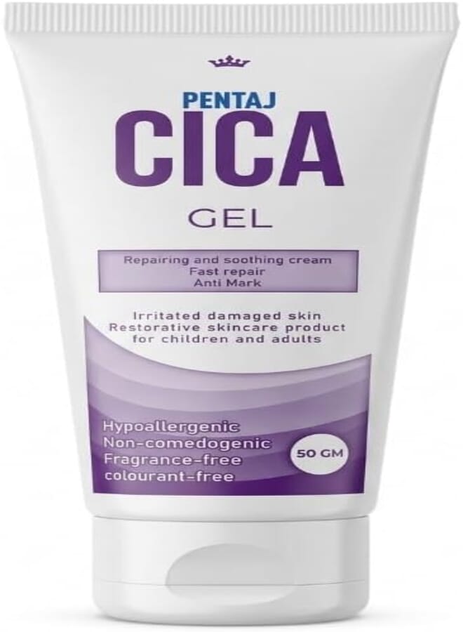 Cica Gel Repairing & Soothing Cream, 50 gm| Fast Repair Anti Mark Formula with Centella Asiatica, Aloe Vera & Propolis