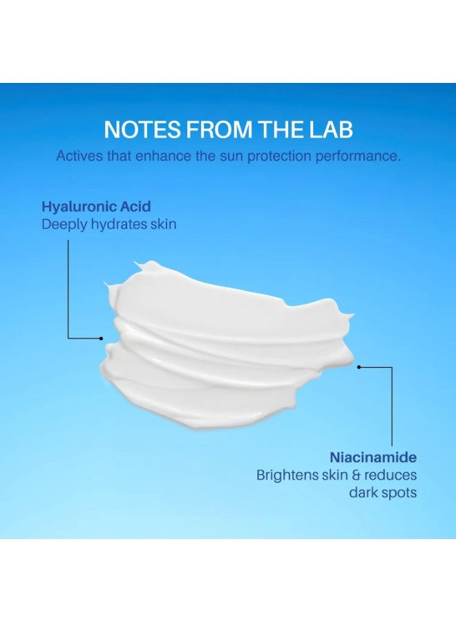 DermDoc Ultra Light Spf 30 Pa+++ Daily Glow Sunscreen (50Gm) | Sunblock | Lightweight | Non-Greasy | 0 White Cast - Image 4
