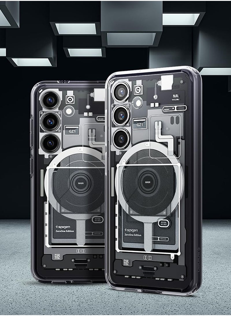Spigen Ultra Hybrid Metal Ring MagFit Samsung Galaxy S24 Case Cover Magsafe Compatible - Zero One  - Image 3