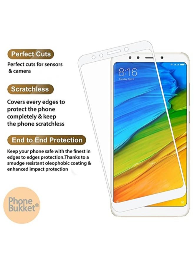 Tempered Glass Screen Protector For Xiaomi Redmi 5 Plus - - Image 3