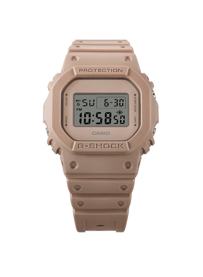 Casio G-SHOCK DW-5600NC-5DR Men’s Digital Watch, Brown Resin, Shock Resistant, 200m Water Resistance - Image 2