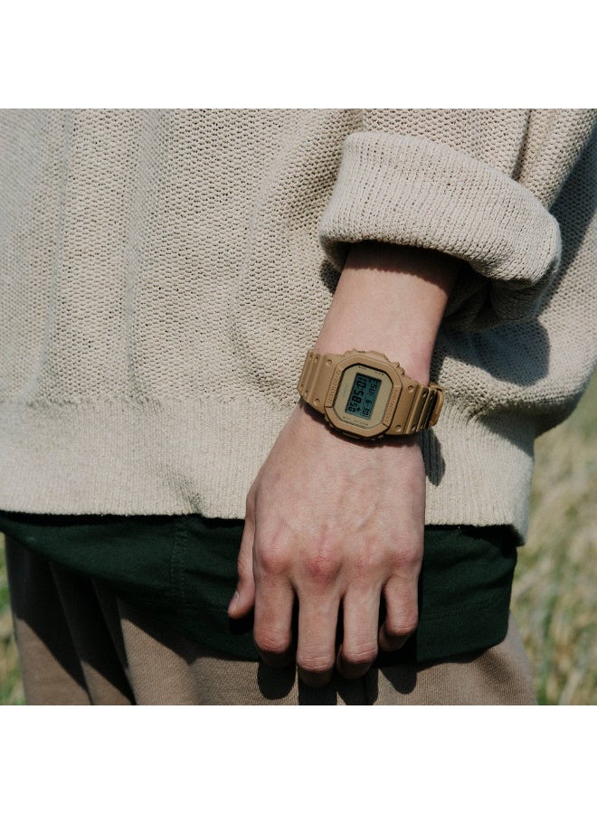 Casio G-SHOCK DW-5600NC-5DR Men’s Digital Watch, Brown Resin, Shock Resistant, 200m Water Resistance - Image 5