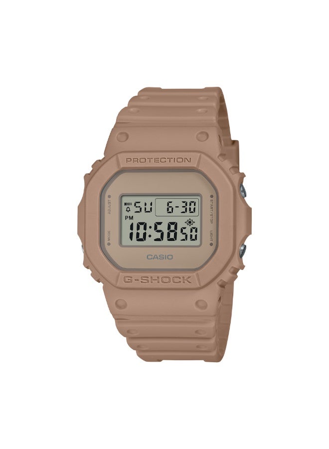 Casio G-SHOCK DW-5600NC-5DR Men’s Digital Watch, Brown Resin, Shock Resistant, 200m Water Resistance - Image 1