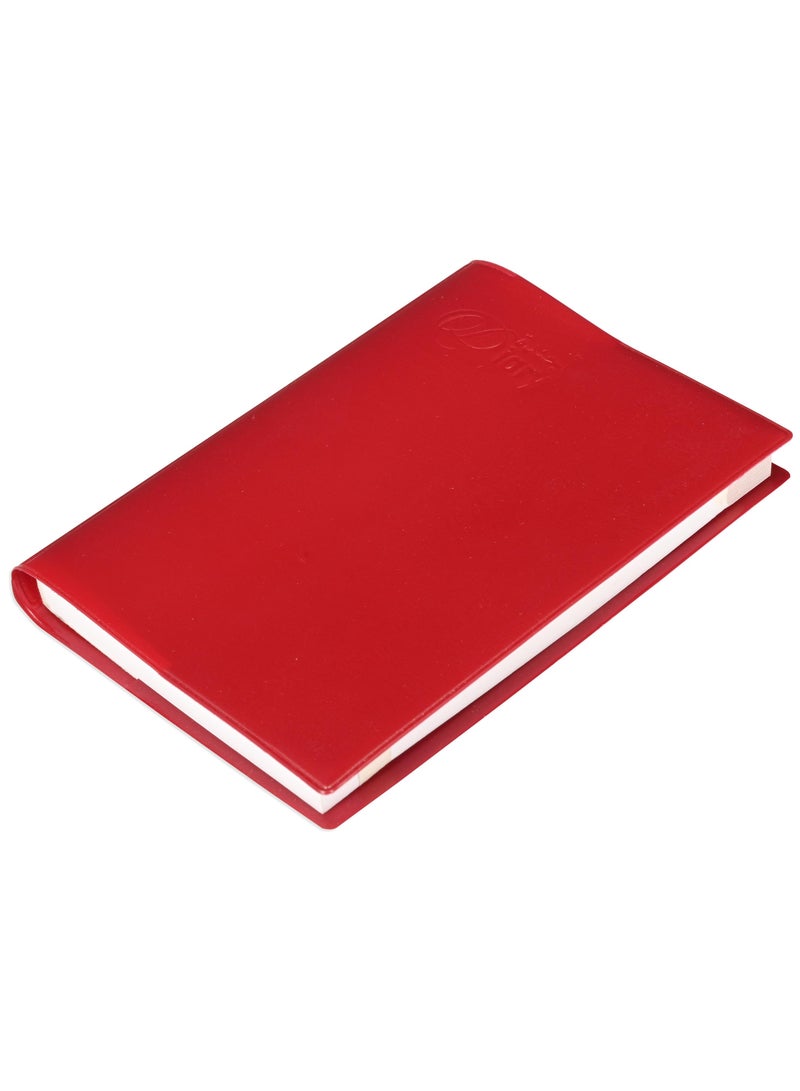 FIS 2025 Pocket Diary Arabic & English with PVC Soft Cover Maroon - FSDI09AE25MR - Image 1