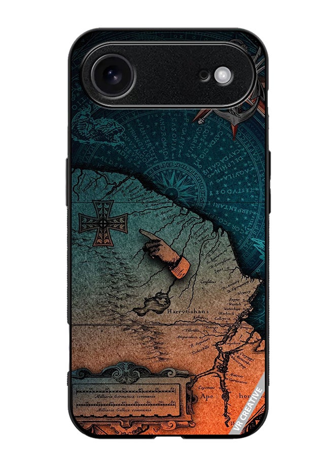 VR CREATIVE Protective Case Cover For Apple iPhone 17 Air Compas Design Multicolour