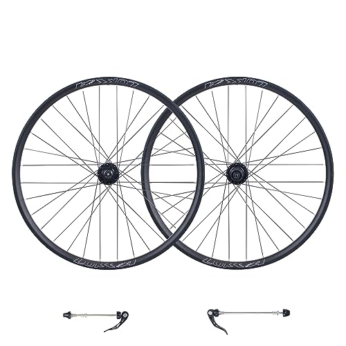WEEROCK 27.5 Inch MTB Wheel Set Aluminium Alloy Double Wall Rims for Mountain Bike， Front & Rear Wheelsets with Bearing Hubs for DISC Brake compatibes with 7/8/9/10/11 Speeds Casette - Image 2