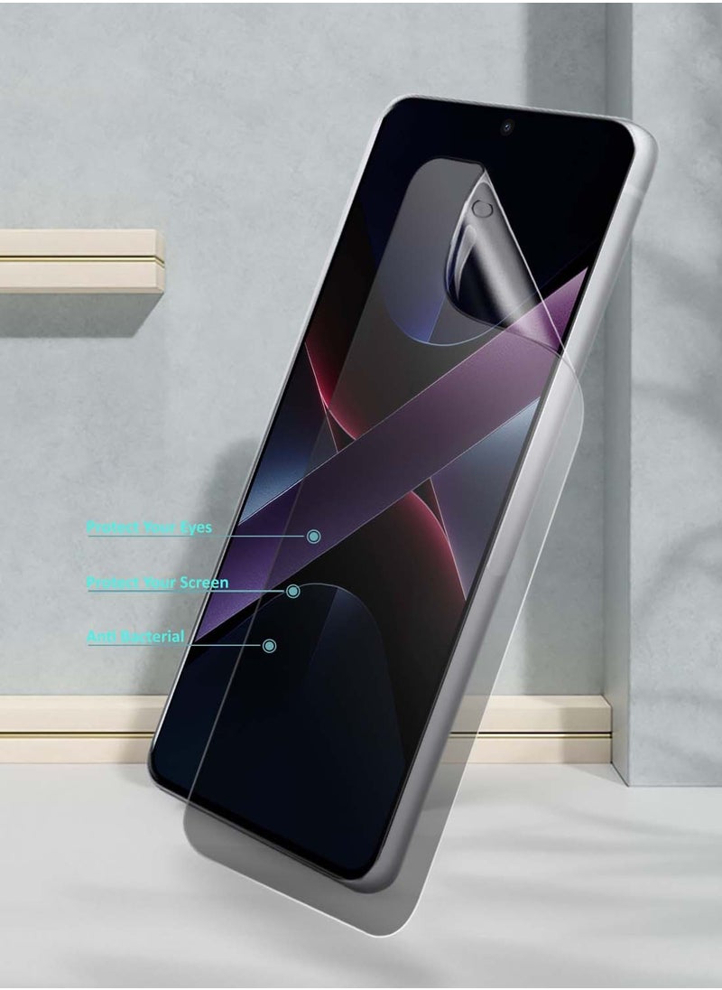 Yesido - Xiaomi Poco X7 Pro 5G 2025 Yesido Premium Hydrogel Film Thin and Flexible Screen Protector (MSHFMN) - Clear - Image 1