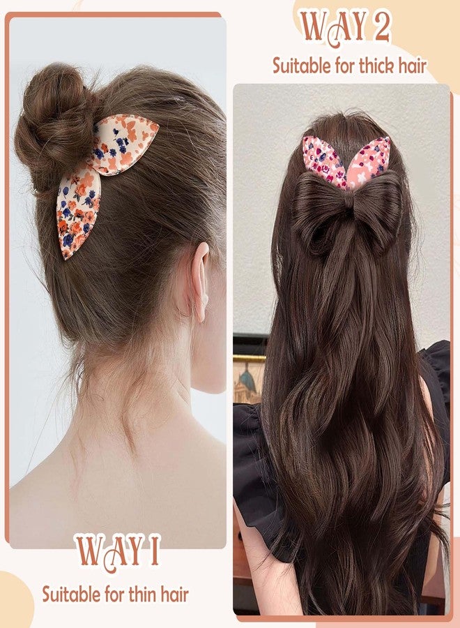 CoolShef 4Pcs Deft Hair Bun Maker | Flexible Rabbit Ear Twister Hair Bun Clip Set |Easy-to-Use Hair Bun Accessories for Woman and Girls | Quick & Stylish Updo Tool - Image 5