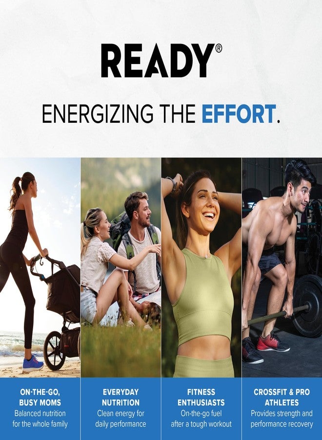 Ready® Protein Puffs – Guilt-Free, High-Protein Crunchy Snack – 25g of Protein – Gluten-Free, No Artificial Flavors – Movie Theater Popcorn (Case of 6, 2.5oz Bags) - Image 5