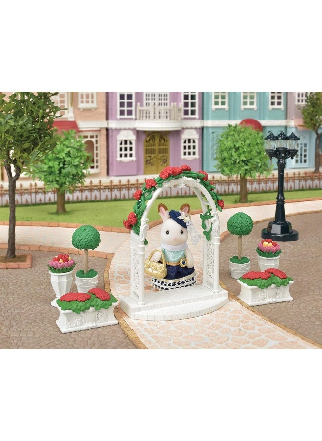 Calico Critters Calico Critters, Town Series, Furniture Sets, Doll House Furniture, Calico Critters Floral Garden Set  - Image 5