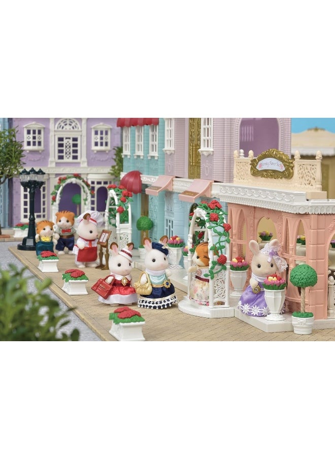 Calico Critters Calico Critters, Town Series, Furniture Sets, Doll House Furniture, Calico Critters Floral Garden Set  - Image 4