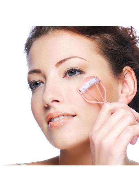 2023 Eyelashes Curler with Built-in Comb, Separated Eyelashes Curler Crimp-Free Lashes with 2 Refill Pads, Get a Lash Lift in Seconds, Durable Carbon Steel Body with Comfort Grip.