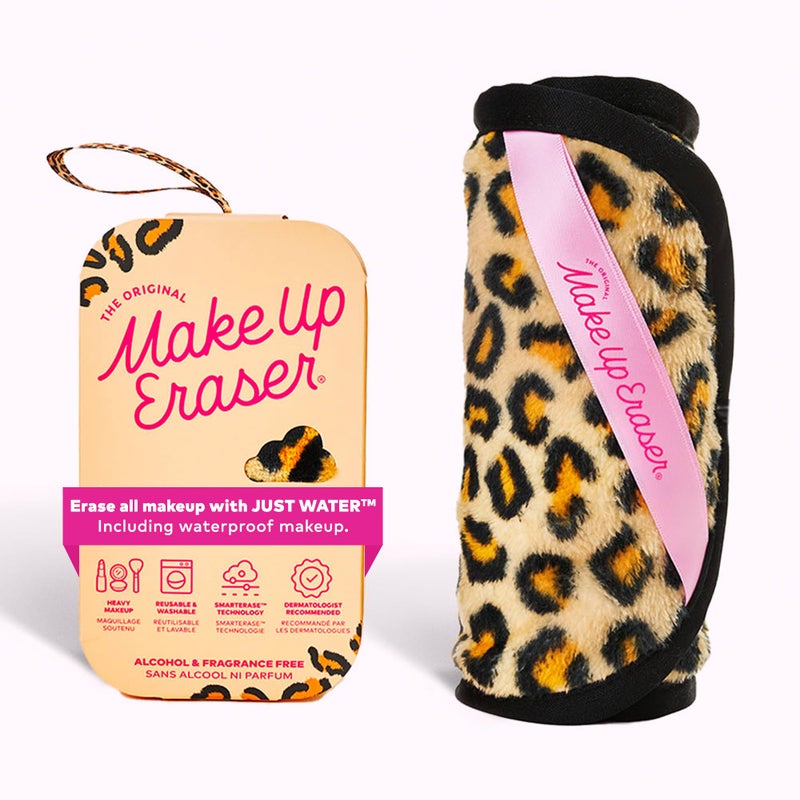 Makeup Eraser The Original MakeUp Eraser PRO, Effortlessly Remove All Makeup Using Only Water, Including Waterproof Mascara, Eyeliner, Foundation, Lipstick, Sunscreen,and More! Leopard, 1ct. - Image 1