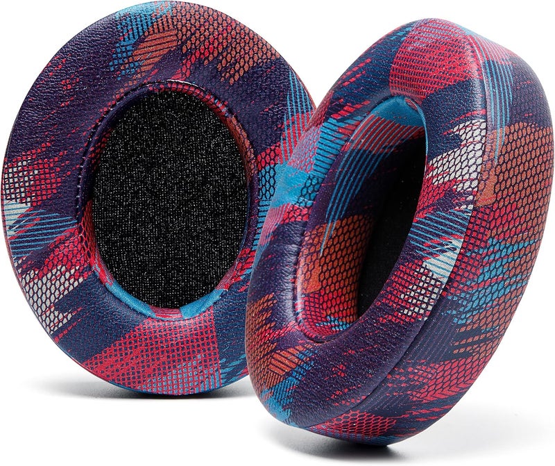 WC Wicked Cushions Replacement Ear Pads for Beats Studio 2 & 3 (B0501, B0500) Wired & Wireless | Does NOT Fit Beats Solo | Softer PU Leather, Enhanced Foam & Stronger Adhesive | Speed Racer - Image 1