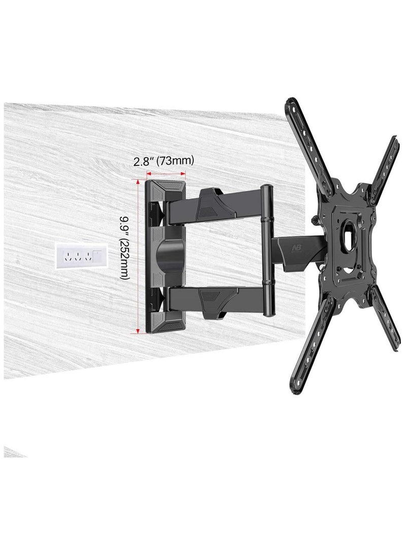 NB ERGONOMIC NB Ergonomic Full Motion TV Wall Mount for Most 32-55 Inch Computer Monitors and TVs，Adjustable Tilting, Rotating.Weight up to 60lbs (32" to 55") - Image 2