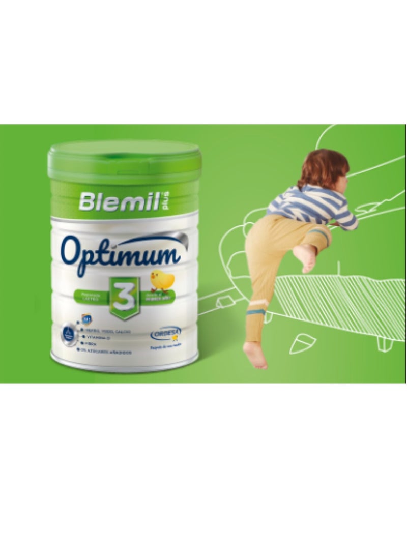 Belmil Blemil Baby Milk Plus Optimum (3) 1200 Gm - Image 2