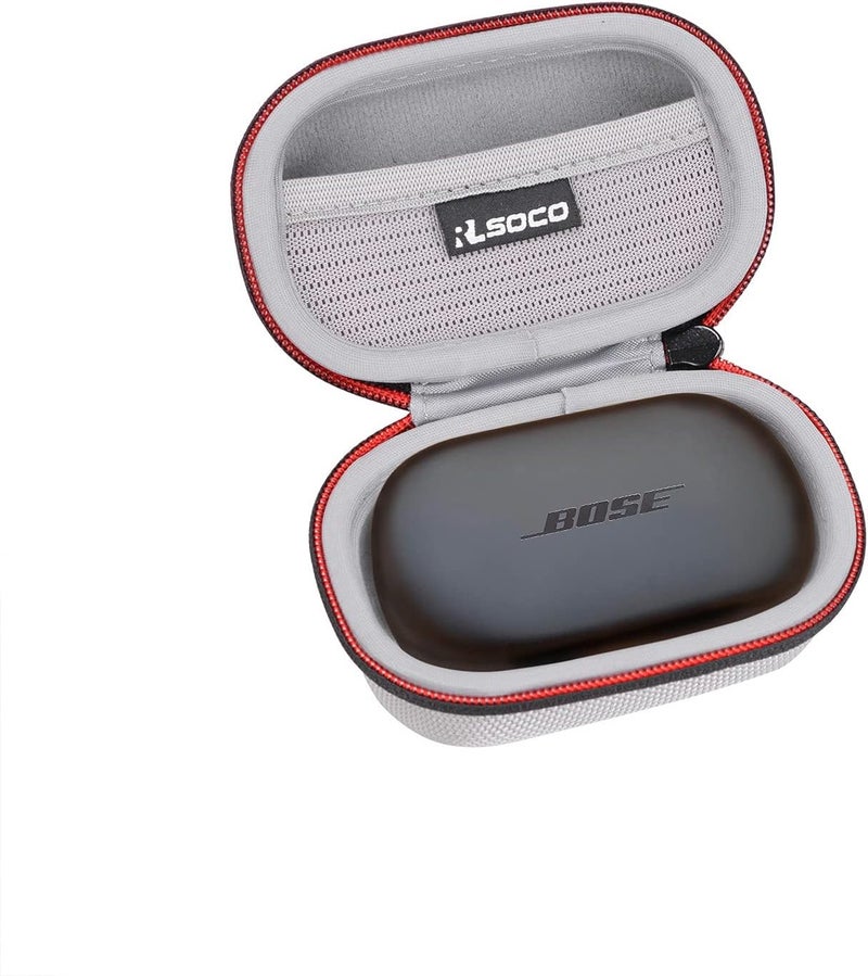 آر كيه باي كيس حافظة صلبة لسماعات Bose QuietComfort (موديل 2020) / سماعات Sport السلكية المانعة للضوضاء من RLSOCO - فضي (الحافظة فقط) - Image 1