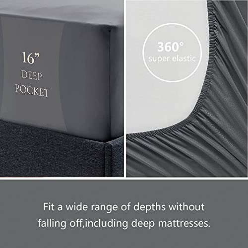 lris Bedding 6 Pieces Bed in a Bag for Boys Bedding Sets Queen Size,Gamer Comforter Sets for Kids, Gaming Comforter Set for Boys Room Decor with Flat Sheet,Fitted Sheet,Pillowcase,Cushion Cover - Image 4