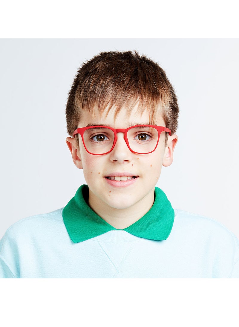 BARNER Le Marais Kids Ruby Red - Rectangular Glasses - Image 3