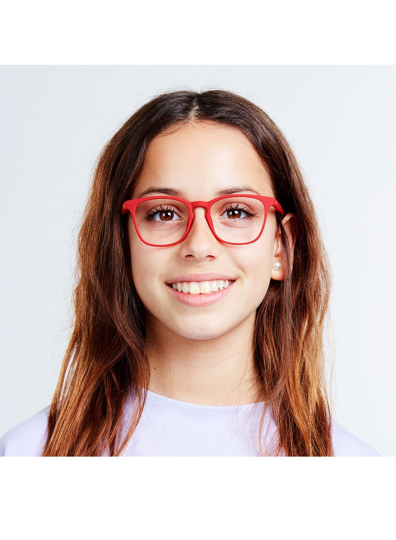 BARNER Le Marais Kids Ruby Red - Rectangular Glasses - Image 2