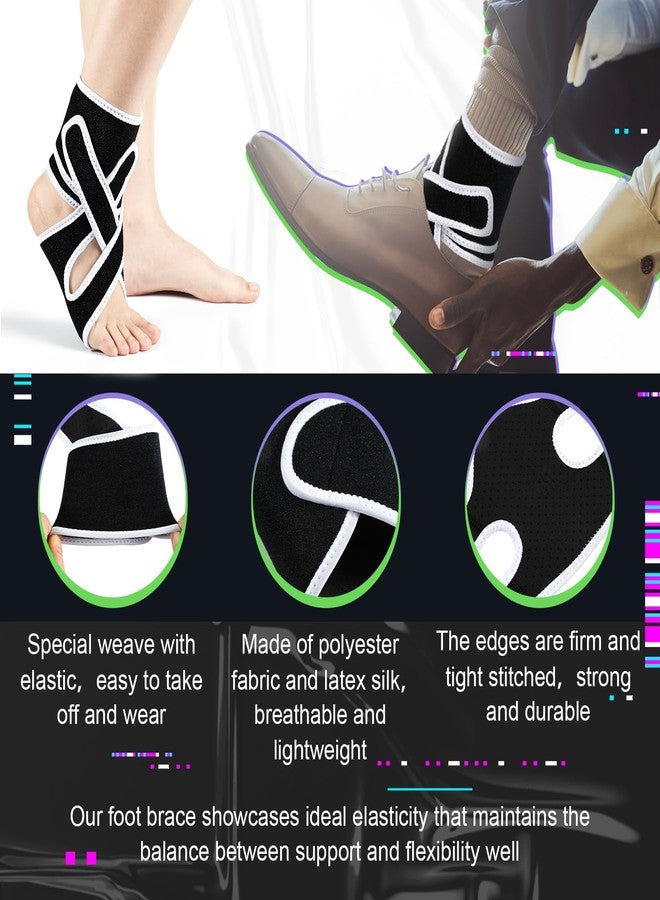 Vertintong Left AFO Foot Drop Brace for Walking with Shoes and Socks Adjustable Ankle Brace Provides Foot Drop Support Walk Arch Supports for Men or Women athletic exercising Sleeping Relief - Image 4