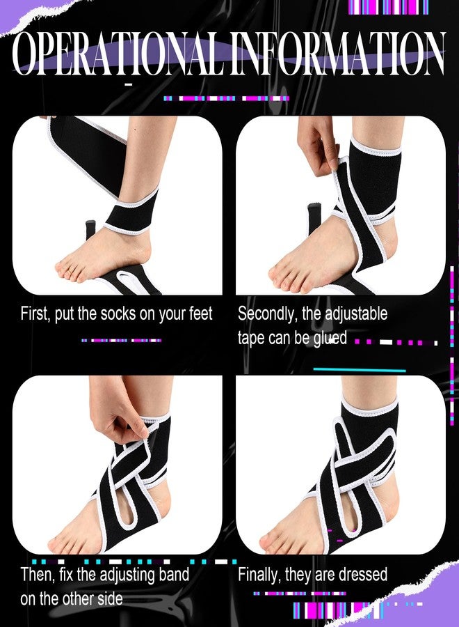 Vertintong Left AFO Foot Drop Brace for Walking with Shoes and Socks Adjustable Ankle Brace Provides Foot Drop Support Walk Arch Supports for Men or Women athletic exercising Sleeping Relief - Image 5