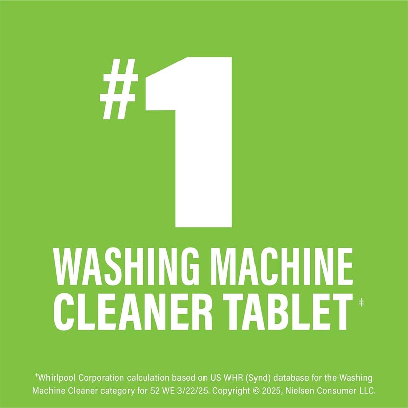 Affresh Washing Machine Cleaner, Helps Power Away Odor Causing Bacteria & Grime Deep Inside Pump, Valve & Hoses, 12 Time Release Tablets, 1 Year Supply - Image 2