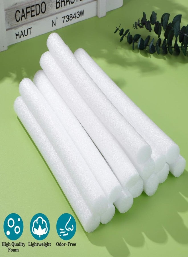 DEARMAMY 14pcs Anti Slip Slipcover Foam Grips Tucks Keep Slipcovers in Place Stretch Foam Stick White Non Slip Foam Stick for Sofa Couch Cover - Image 2