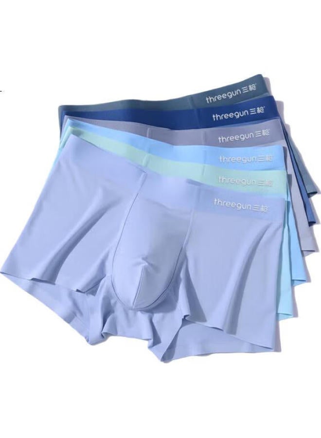Threegun 50 Pieces Of Modal Teenage Boys' Underwear Large Size Antibacterial 3-Pack - Image 1