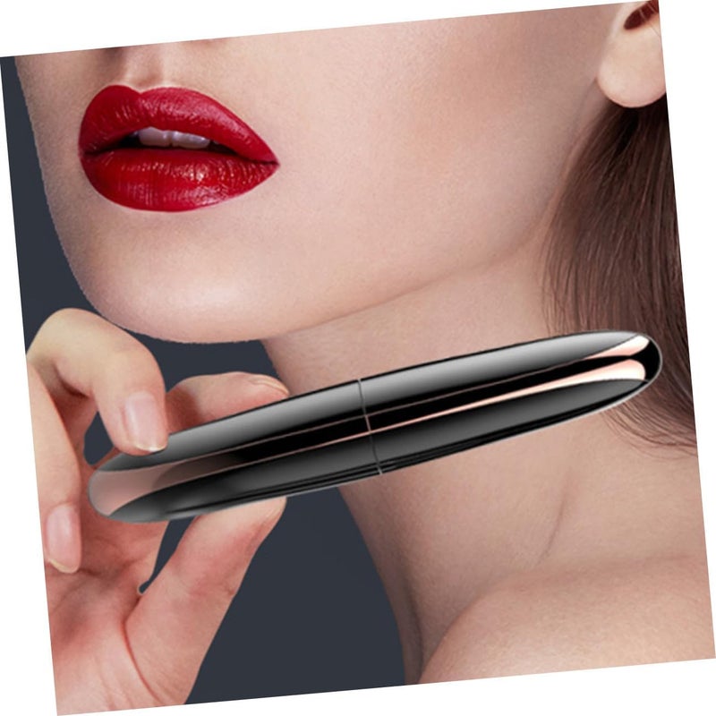 Heated Electric Eyelash Curler Portable USB Rechargeable Beauty Makeup Tool for Natural Curling, Black - Image 3