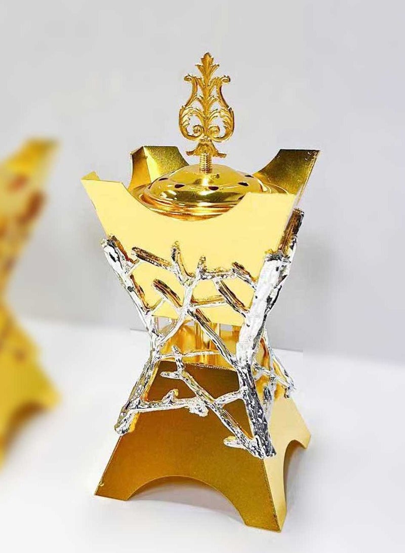 Bakhoor BoSidin Elegant Design Incense Burner Arabic Oud Holder for Home and Office Fragrance