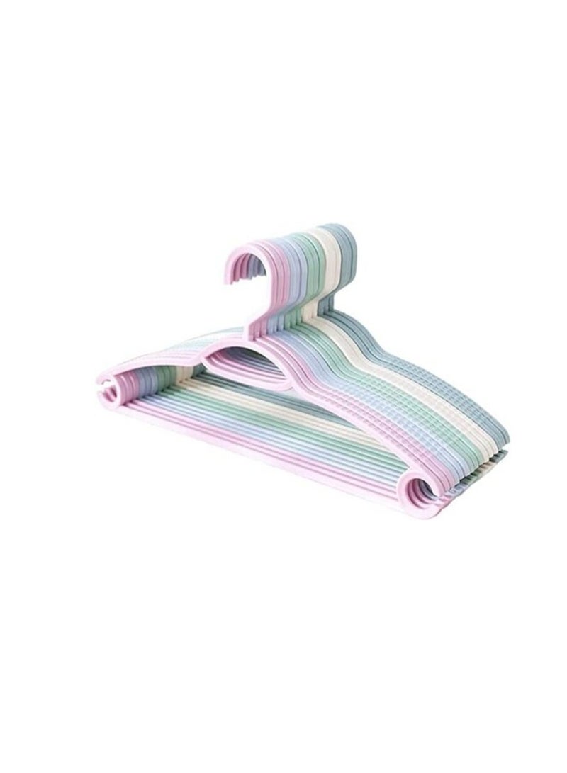 PROMASS 18 Piece Plastic Hanger Set Assorted, 14023  - Image 1